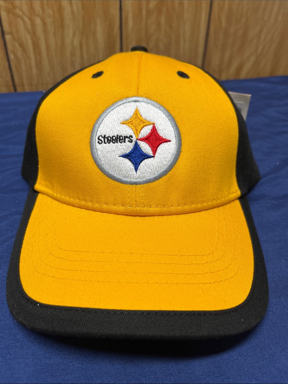 Pittsburgh Steelers Yellow & Black Logo Cap